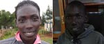 Kenyan runners, Moses and Linet Masai