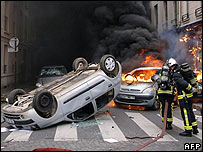 Protesto em Paris