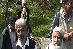 Mohamid Amin came to Britain in 1967 and he's maintained his Pakistani traditions to this day.