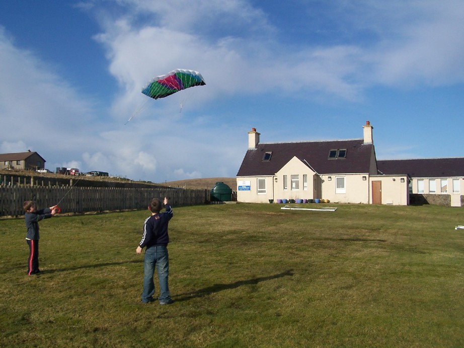 Our kite soars!