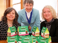 Doris Ansari, Terry Lello and Daphne Skinnard