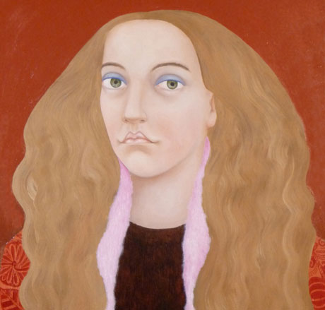Seren Jones: Long Hair, oil on canvas 2010
