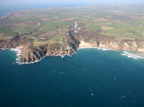 Looking over toward Porthcurno
