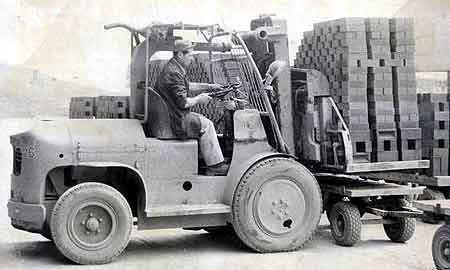 Fork lift truck driver