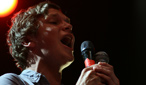Friendly Fires on the BBC Introducing stage