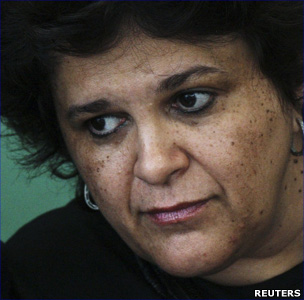 Brazil's Environment Minister Izabella Teixeira