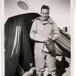 Ted on his way with lots of warm clothing