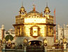 The Golden Temple of Amritsar in Northern India