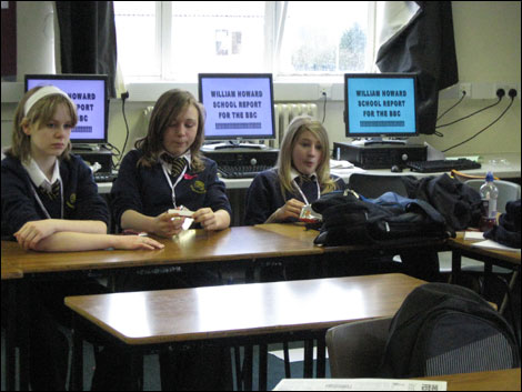 The final debrief at the end of the news day.