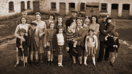 The families at Stack Square