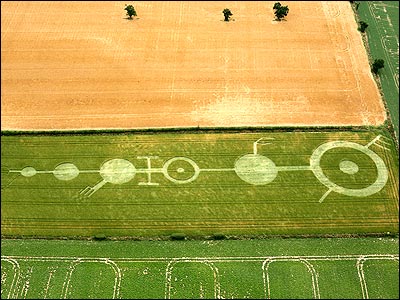 Crop circle near Blofield. Photo by Mike Page.