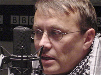 Martin Dvořák ve studiu BBC