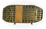 top view of a coracle