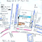 Patrick's 'Memory Map' of the area