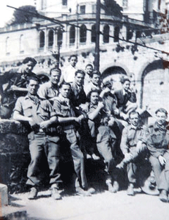 World War Two soldiers including Dennis Whitcombe