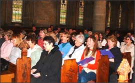 One of the later rehearsals