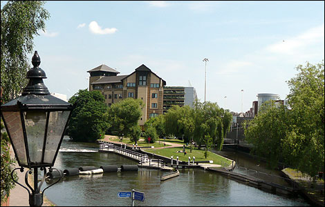 Paulina Czerwonka took this photograph of the River Kennet