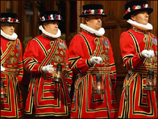 Yeoman Warders in Parliament