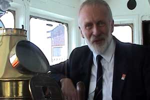 Stuart guides ships up and down the Mersey