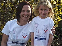 Shirt designer Charlotte and Franca Hood