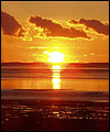 Morecambe Bay sunset by Helen Foxcroft