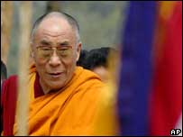 O Dalai Lama, que deve participar da reunião