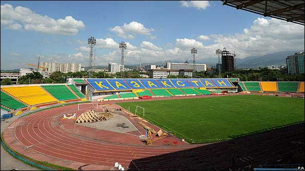 Central Stadium in Almaty