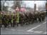 Soldiers marching