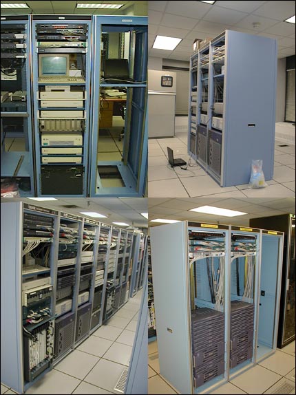 The growth of the New York servers