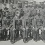 Bill and colleagues at the Senior NCOs course in Prestatyn in 1940