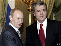 Putin fez as declarações durante encontro com presidente ucraniano, em Moscou