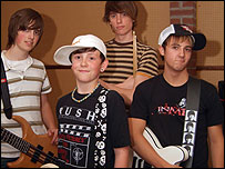 Chris Hardman and his band
