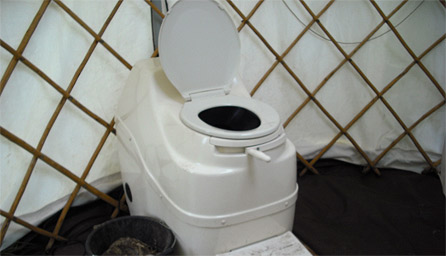 The compost loo from Changing Lives