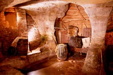 A restored Nottingham cave