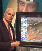 Peter Snow presenting the War Report 