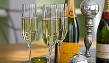 Champagne glasses