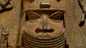 Benin plaque: the oba with Europeans