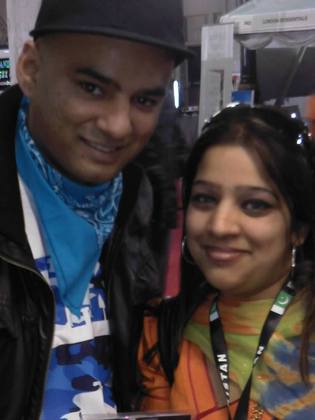 Panjabi Hit Squad's Dee with Taz