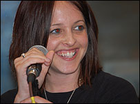 Monique, Tinderbox in the BBC Radio Solent studio