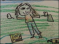 Katie's litter poster