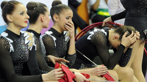 GB rhythmic gymnasts