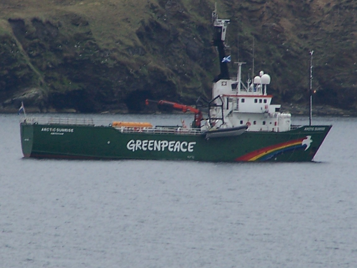The Arctic Sunrise.
