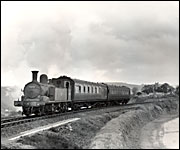 Bere Alston to Gunnislake train, 1961 (Peter Gray)