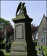 Angel memorial stone