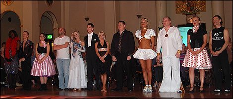 BBC Radio Sheffield presenters and dance partners