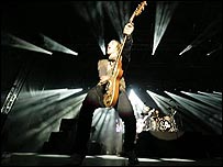 McFly on stage at Carlisle Live 2008