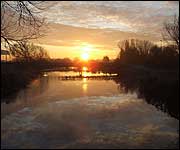 December sunrise