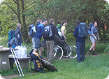 Burness team setting off on the Ben Nevis Challenge