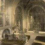 The interior of the Catholic Church, Niklasdorf. Marvellous building, it does credit for so small a village.