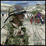 American soldier in Somalia